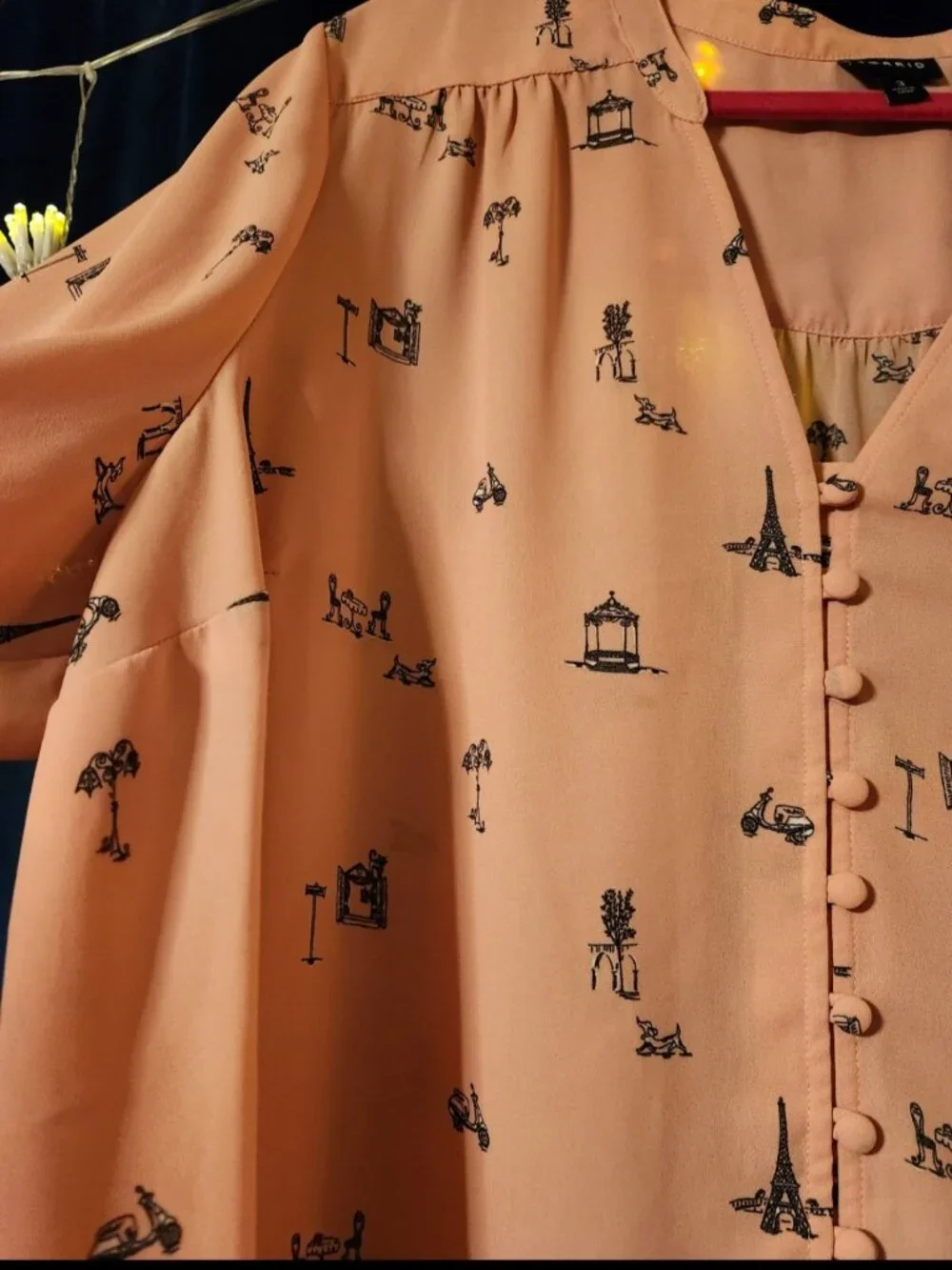 TORRID Paris Blouse - Picture 2 of 3